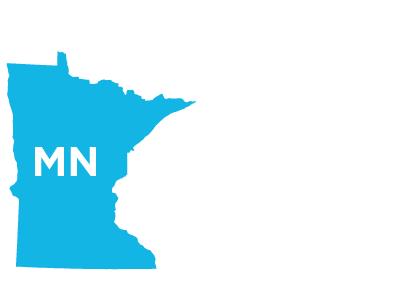 Minnesota state graphic