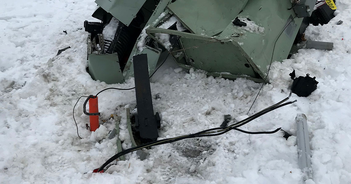 outage due to winter weather